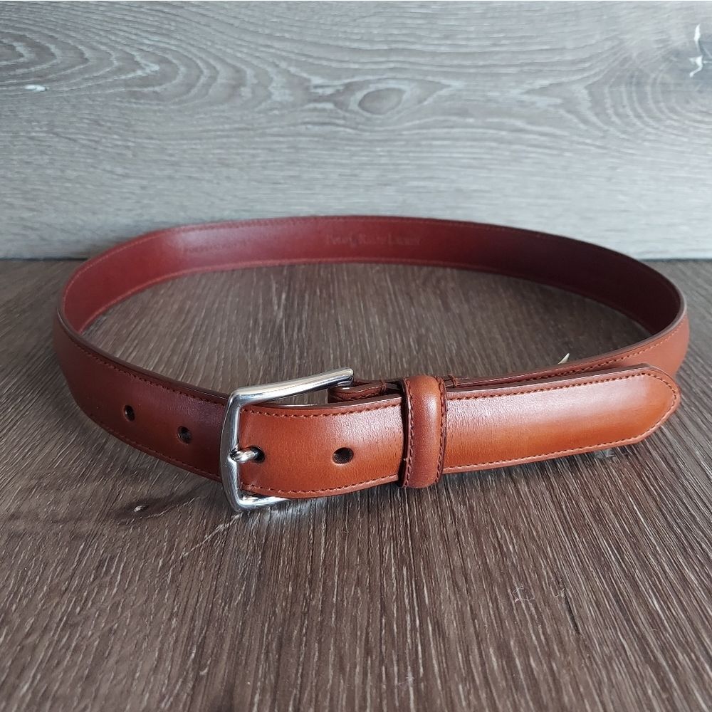 Polo by Ralph Lauren Brown Leather Belt